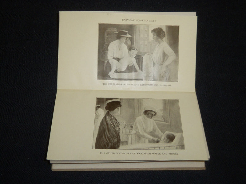 1916 THE CHILD FEDERATION THIRD YEAR BOOK - PHILADELPHIA, PENNSYLVANIA - J 5302