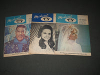 1969-1973 MIDWEST COMPLETE TV PROGRAMS LOT OF 3 ISSUES - O 2688