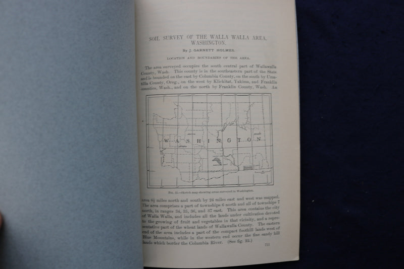 1902 SOIL SURVEYS - LOT OF 13 - SOFTCOVER BOOKS - K 1303