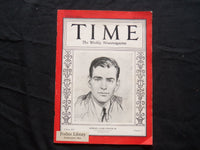 1930 JULY 14 TIME MAGAZINE - HERBERT CLARK HOOVER JR. - T 235