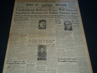 1946 OCT 20 PANAMA STAR & HERALD NEWSPAPER - SGT. WOODS PROUD OF JOB - NT 7541