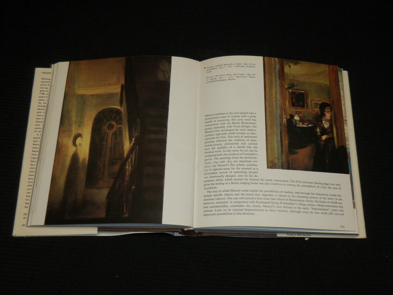 1970 ART OF NINETEENTH CENTURY EUROPE HARDCOVER BOOK BY SCHULTZE - KD 7506