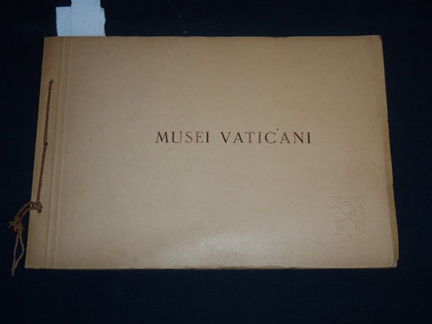 1900'S MUSEI VATICANI BOOK - 71 ILLUSTRATIONS IN 60 TAVOLE - J 9250