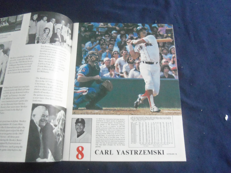 1980 BOSTON RED SOX YEARBOOK - B 4179I