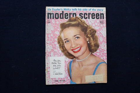 1951 FEBRUARY MODERN SCREEN MAGAZINE - JANE POWELL COVER - E 11775