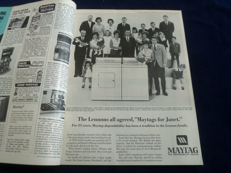 1968 JUNE BETTER HOMES AND GARDENS MAGAZINE - NICE COVER, PHOTOS & ADS- ST 4628R