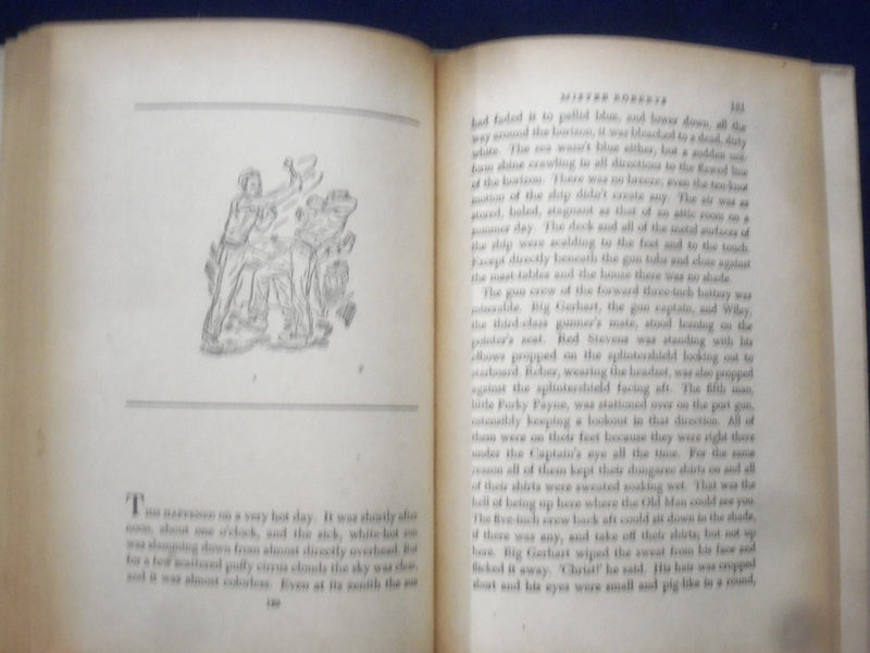 1946 MISTER ROBERTS HARDCOVER BOOK BY THOMAS HEGGEN - KD 8286