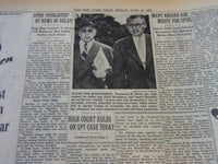 1953 JUNE 19 NEW YORK TIMES - COURT HEARS SPY DEBATE RULES TODAY - NT 6310