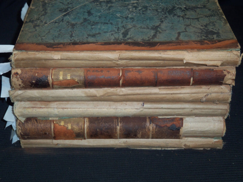 1885 KULTUR GESCHICHTLICHES BILDEBUCH BY GEORG HIRTH VOLUME LOT OF 6 - #63