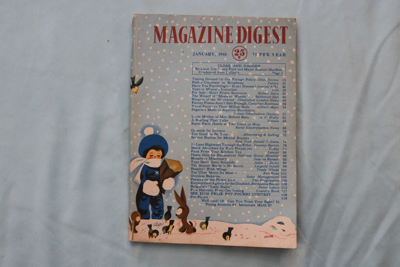 1941-1959 DIGEST MAGAZINES - ASSORTED - LOT OF 24 - O 3949