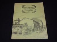 1976 CHESTER COUNTY HISTORICAL SOCIETY COLORING BOOK - J 7351