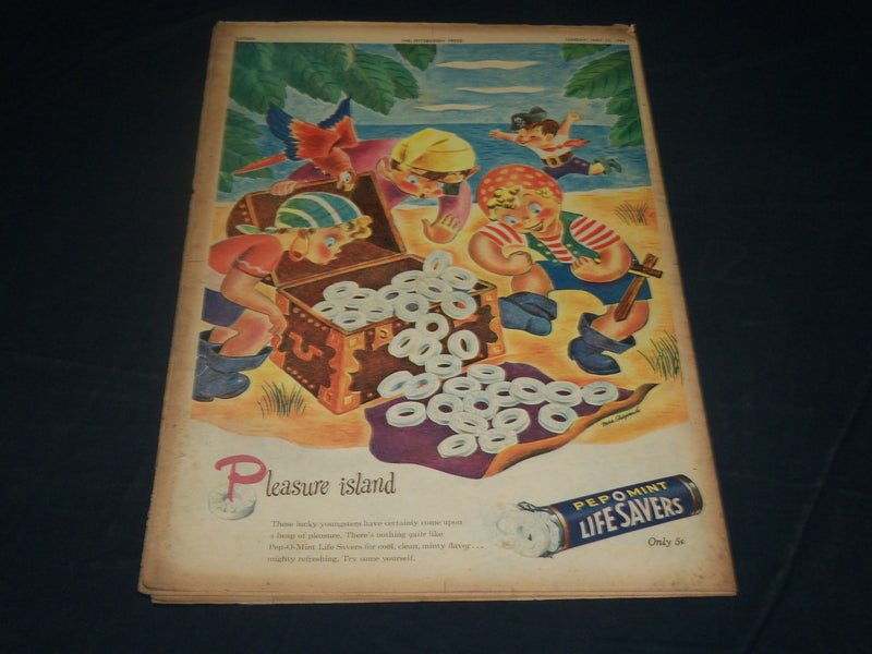 1945 MAY 27 THE PITTSBURGH PRESS SUNDAY ROTO SECTION - MEMORIAL DAY - NP 4578