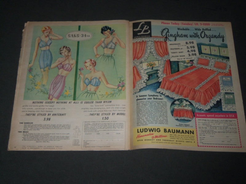 1949 MAY 15 SUNDAY MIRROR MAGAZINE SECTION - ESTHER WILLIAMS COVER - J 2930