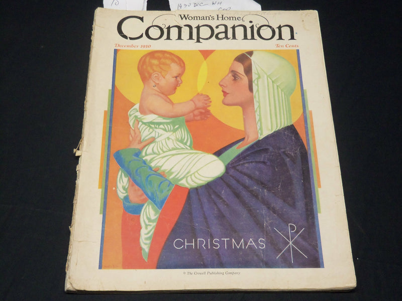 1930 DECEMBER WOMAN'S HOME COMPANION MAGAZINE - GREAT ADS - BROUN - ST 4878Y