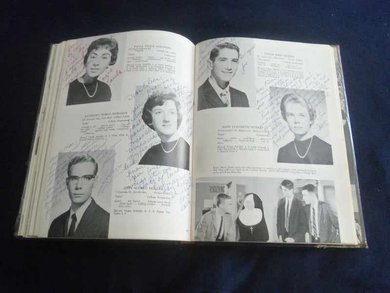 1960 PINDARIAN ST. LUKE'S HIGH SCHOOL YEARBOOK - HOHOKUS, NEW JERSEY - YB 2781