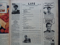 1943 AUGUST 2 LIFE MAGAZINE - BRITISH ADMIRAL SIR MAX KENNEDY - L 350