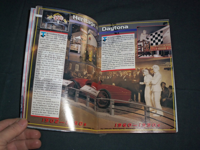 1997 DAYTONA USA PROGRAM MINI BOOK - INAUGURAL ISSUE - J 3774