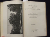 1939 PROPAGATION OF HORTICULTURAL PLANTS HARDCOVER BOOK-ADRIANCE/BRISON- KD 8670