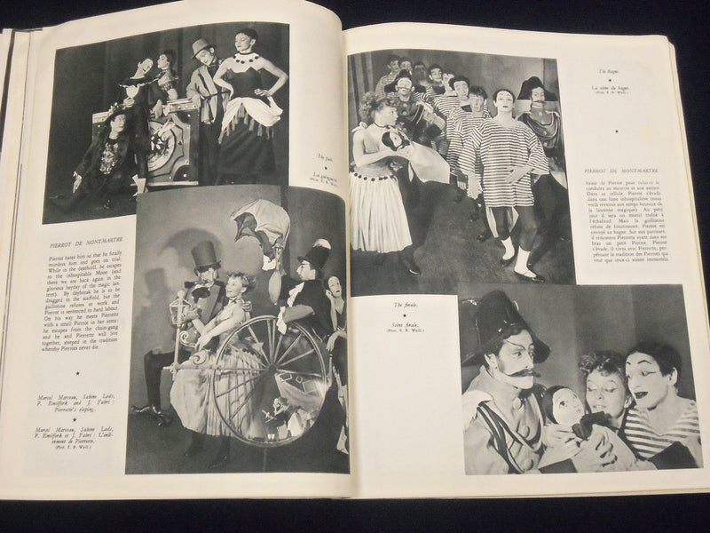 1953 OPERA BALLET MUSIC HALL BOOK - ENGLISH & FRENCH - GREAT PHOTOS - J 1776