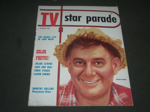 1953 AUGUST TV STAR PARADE MAGAZINE - ARTHUR GODFREY COVER - ST 4958