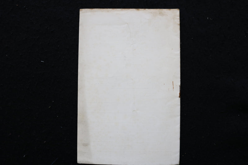 1914 FEBRUARY 16 CORONET THEATRE PROGRAMME - MR. WU - K 1949