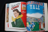 1952 HARVARD FOOTBALL PROGRAMS - BOUND VOLUME - KD 9570