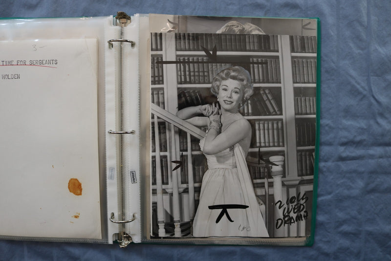 1950'S THEATRE ORIGINAL NEWS PHOTOS - 28 PAGES - EVA GABOR - DANNY KAYE - #91