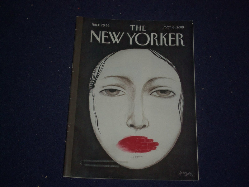 2018 OCTOBER 8 THE NEW YORKER MAGAZINE - ILLUSTRATED COVER - NY 2303