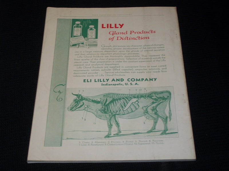 1931 AUGUST THE PRACTICAL DRUGGIST MAGAZINE NICE PHARMACY ISSUE - E 4386