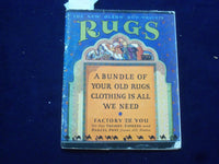 1930 OLSON DUO-VELVETY RUGS CATALOG - SOFTCOVER - J 9643