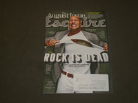 2015 AUGUST ESQUIRE MAGAZINE - DWAYNE JOHNSON, THE ROCK, COVER - B 2016