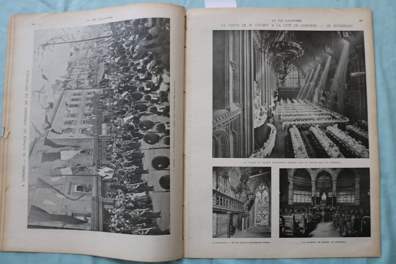 1903-1904 LA VIE ILLUSTREE MAGAZINE - FRENCH - LOT OF 2 - K 2541