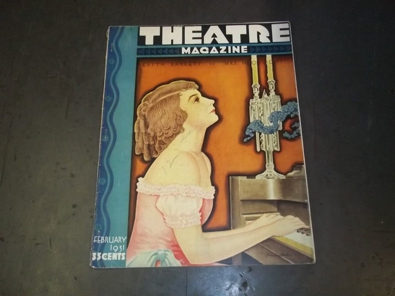 1931 FEBRUARY THE THEATRE ILLUSTRATED MAGAZINE - EDITH BARRETT - II 3382