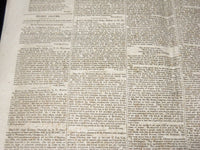 1835-1842 CHRISTIAN ADVOCATE AND JOURNAL NEWSPAPERS LOT OF 2 - NP 3879W