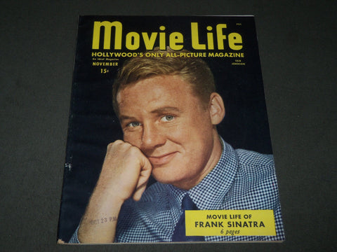 1946 NOVEMBER LIFE MAGAZINE - VAN JOHNSON COVER - GREAT PHOTOS - J 3396