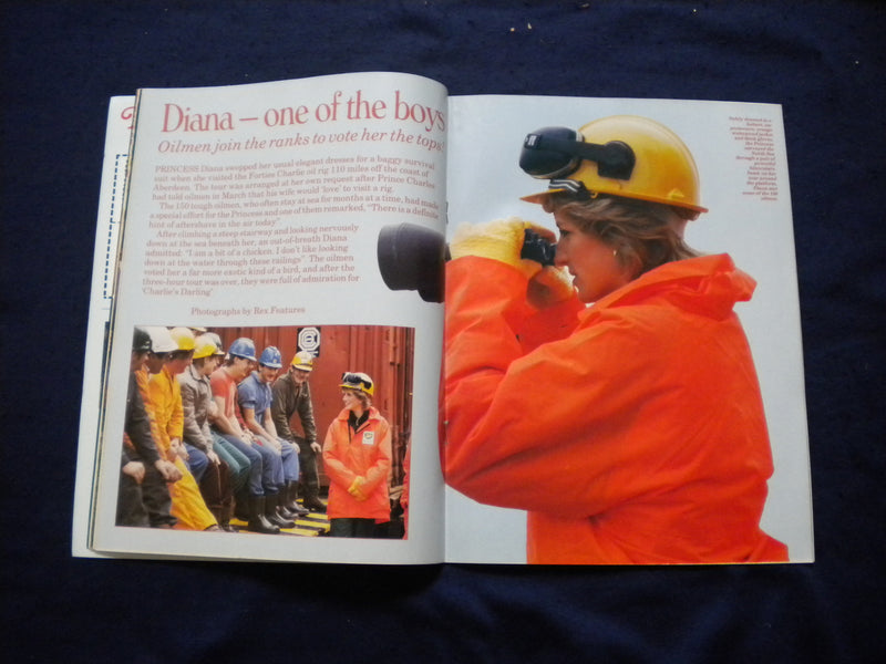 1985 DECEMBER MAJESTY MAGAZINE - PRINCESS DIANA - PRINCE CHARLES - B 2875J