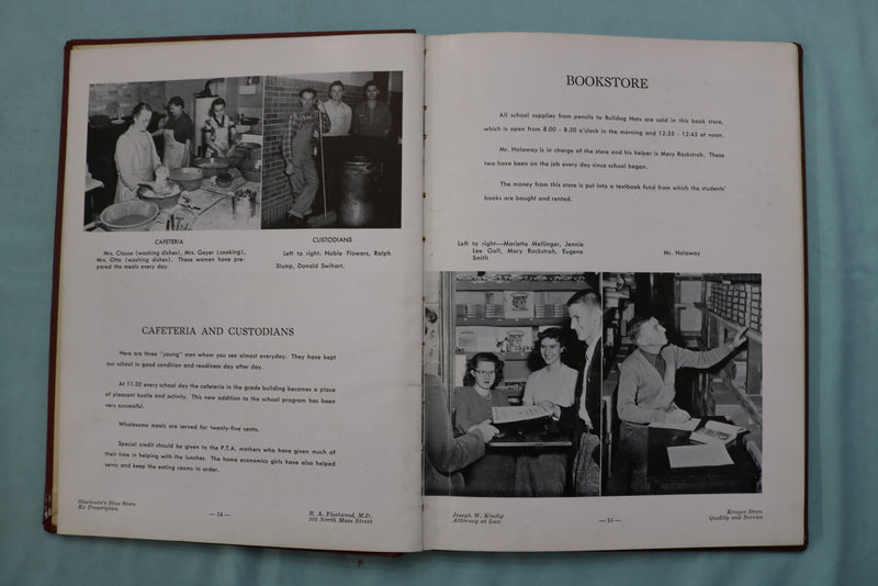 1950 NAPANET NAPPANEE HIGH SCHOOL YEARBOOK - NAPPANEE, INDIANA - YB 3569