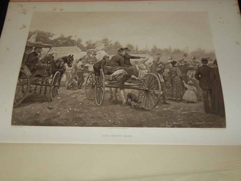 1800'S THE MARVELS IN ART OF THE FIN DE SIECLE VOLUME NO. 1 BY H. SYLVESTRE- #35