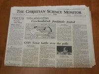 1968 AUG 2 THE CHRISTIAN SCIENCE MONITOR -GOP: TENSE BATTLE OVER POLLS - NP 4671