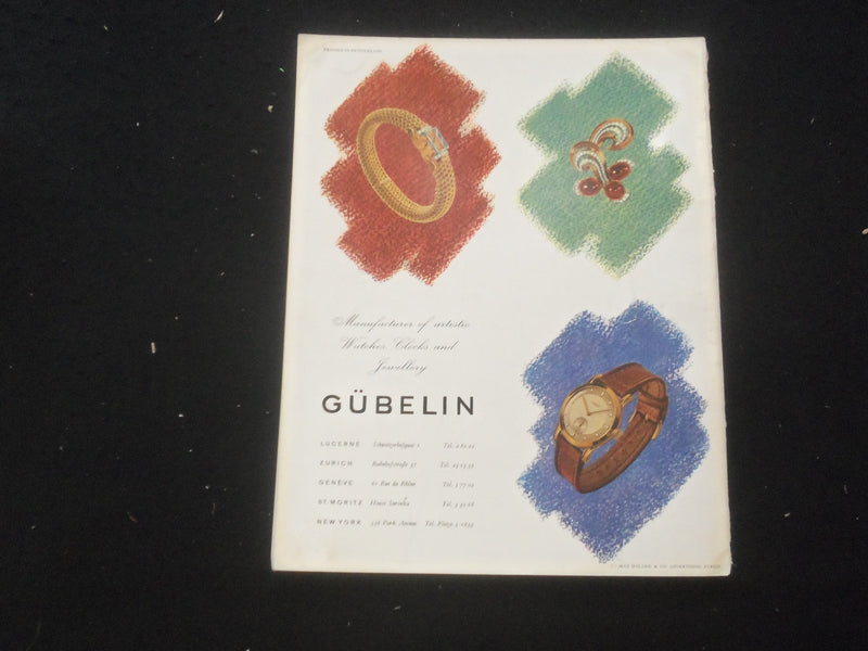 1946 MARCH/APRIL GRAPHIS MAGAZINE - FRENCH-ENGLISH-GERMAN TEXT - SP 8013T