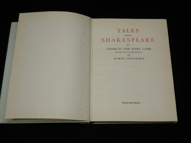 1985 TALES FROM SHAKESPEARE HARDCOVER BOOK BY CHARLES & MARY LAMB - R 720A
