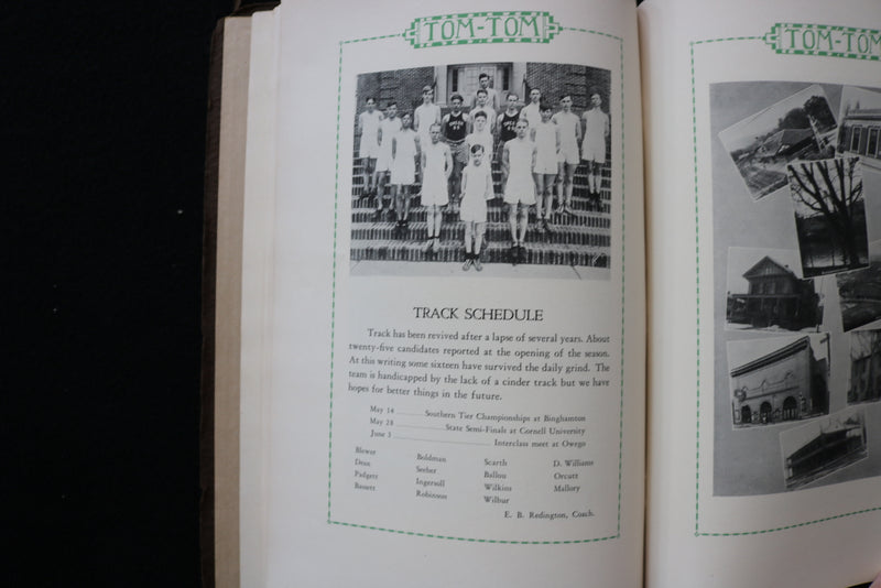 1927 TOM TOM OWEGO FREE ACADEMY YEARBOOK - OWEGO NEW YORK - SOFTCOVER - YB 3472