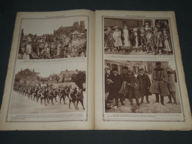 1918 AUGUST 11 CHICAGO SUNDAY TRIBUNE ROTO SECTION - GENERAL FOCH - NP 2578