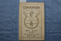 1937 CATHOLIC STUDENTS MISSION CONVENTION PROGRAM - AUTOGRAPHS - K 3119