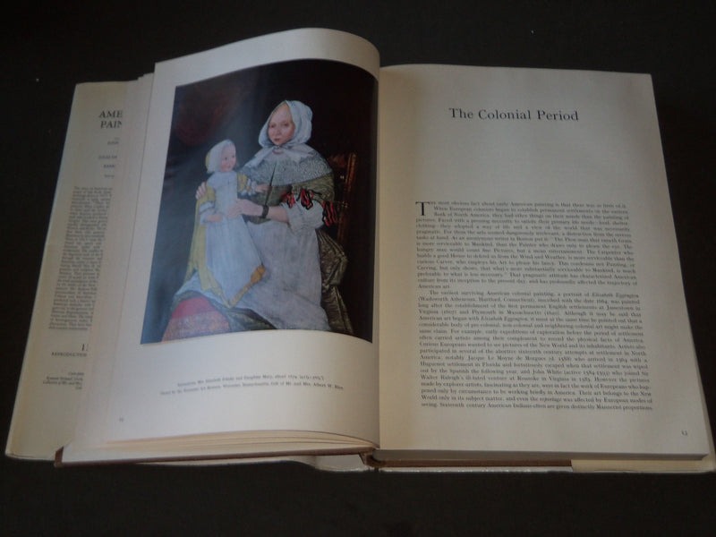 1977 AMERICAN PAINTING COLONIAL PERIOD TO THE PRESENT BOOK BY JULES PROWN- D 103