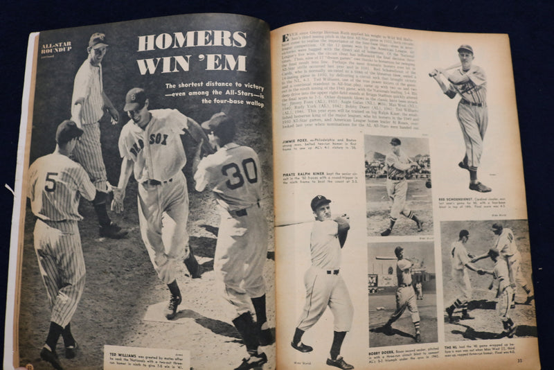 1951 AUGUST SPORTS STARS MAGAZINE - PHIL RIZZUTO COVER - E 11850