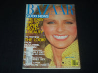 1979 JANUARY HARPER'S BAZAAR MAGAZINE - CHERYL TIEGS COVER - FASHION - B 6771