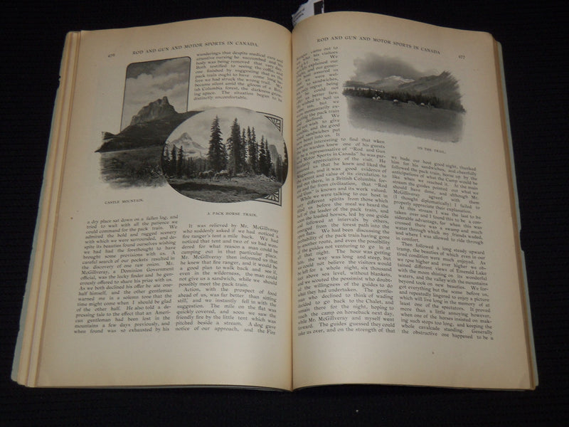 1906 NOVEMBER ROD AND GUN IN CANADA AND MOTOR MAGAZINE - MONDERN JONAH - J 8101