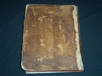 1746 BARTHOLOMAEI CASTELLI LEXICON MEDICUM VOLUME - LATIN - KD 1930