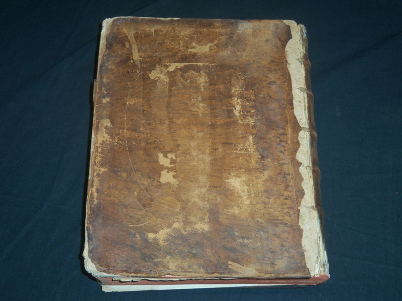 1746 BARTHOLOMAEI CASTELLI LEXICON MEDICUM VOLUME - LATIN - KD 1930